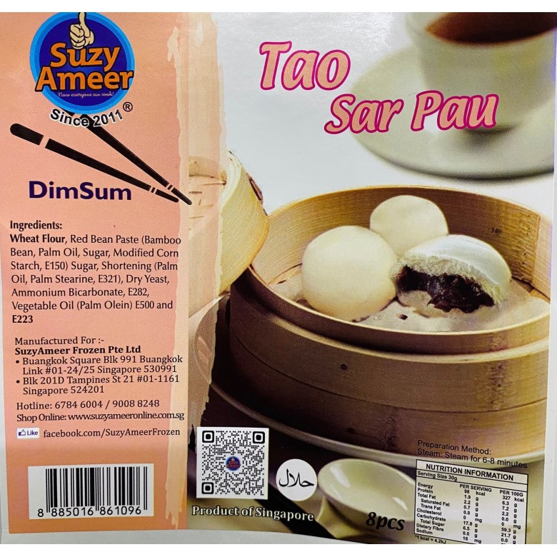 SuzyAmeer Tao Sar Pau 8pcs