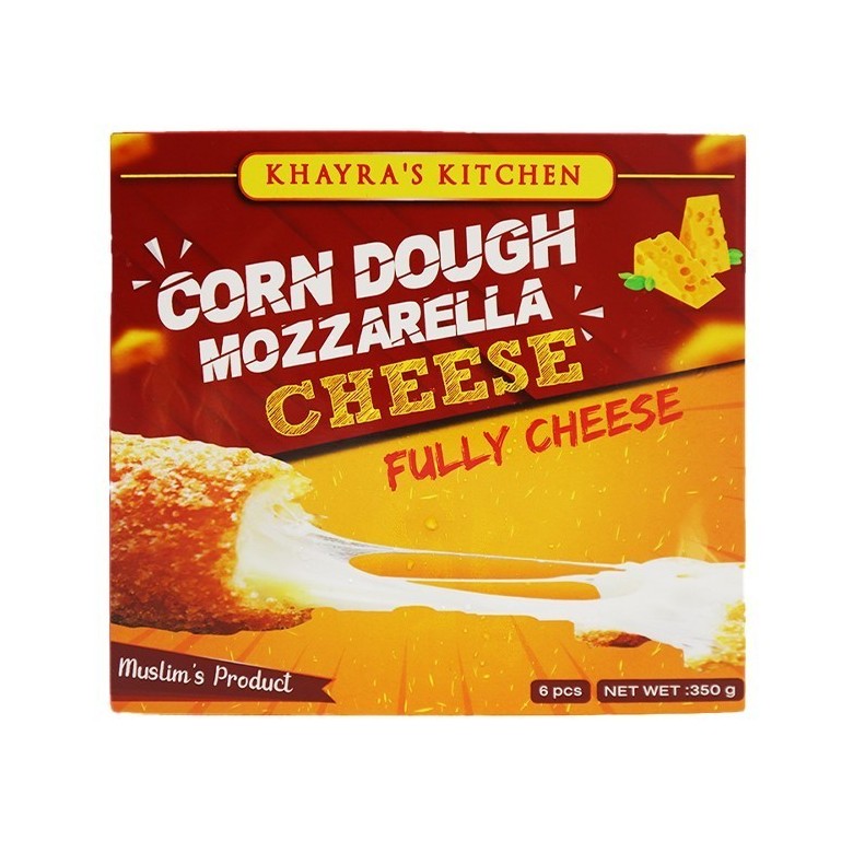 Khayra's Kitchen Corn Dough Mozarella Cheese 350g