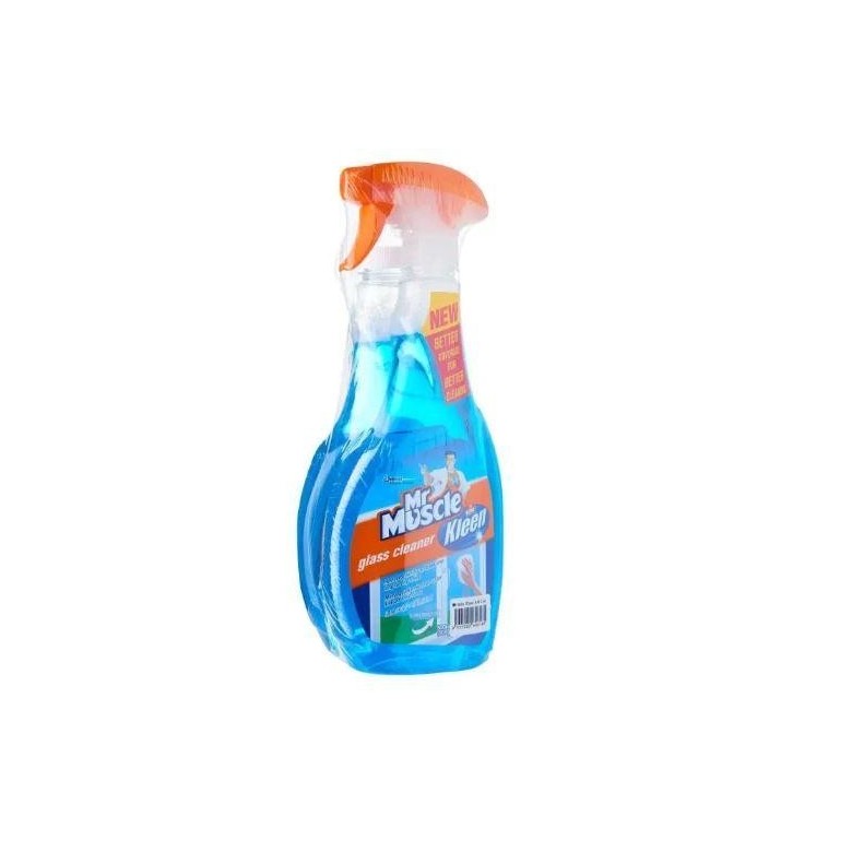 Mr Muscle Glass Cleaner Value Pack 500mlx2