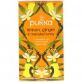 Pukka Lemon, Ginger & Manuka Honey 40g