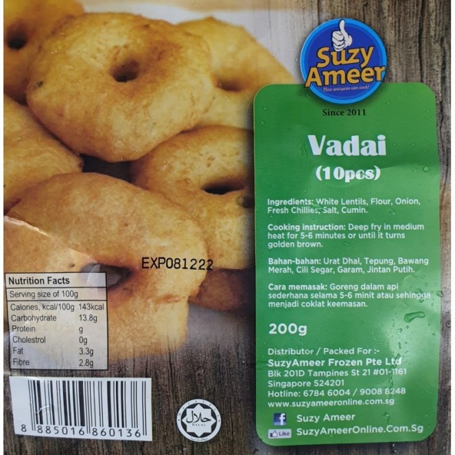 SuzyAmeer Vadai 10pcs