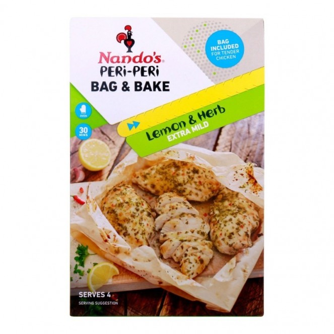 Nando's Peri-Peri Bag & Bake Lemon & Herb Extra Mild 20g