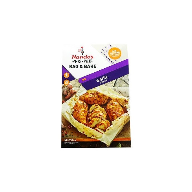 Nando's Peri-Peri Bag & Bake Garlic Medium 20g