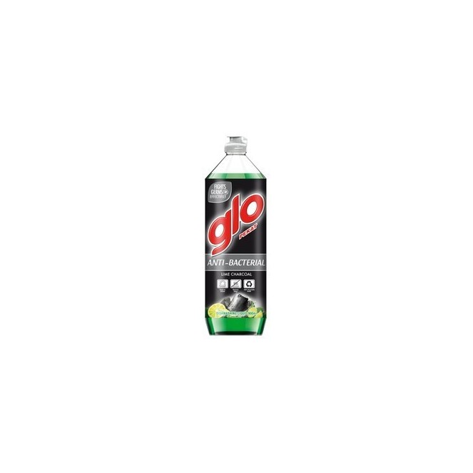 Glo Lime Charcoal Anti-Bacterial Dishwashing Liquid 800ml