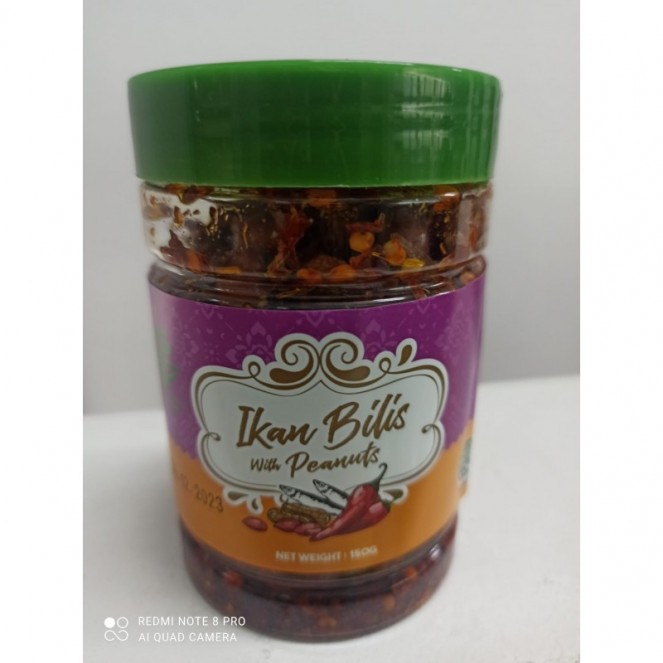 Asian Catering Services Ikan Bilis With Peanuts 150g