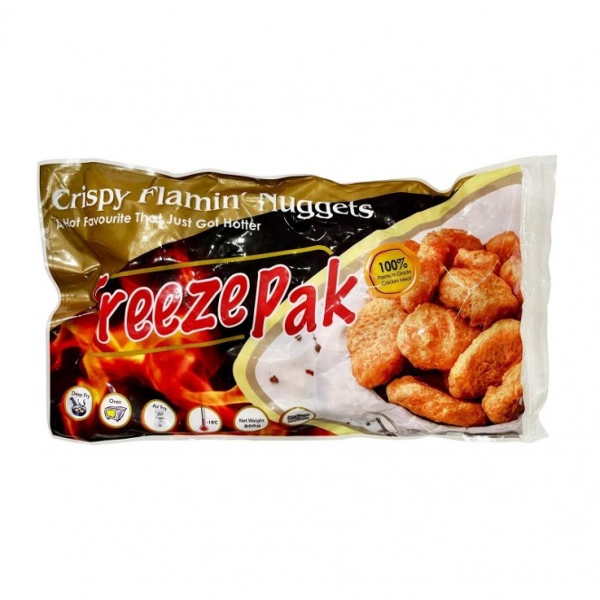 Freezepak Crispy Flamin' Nuggets 800g