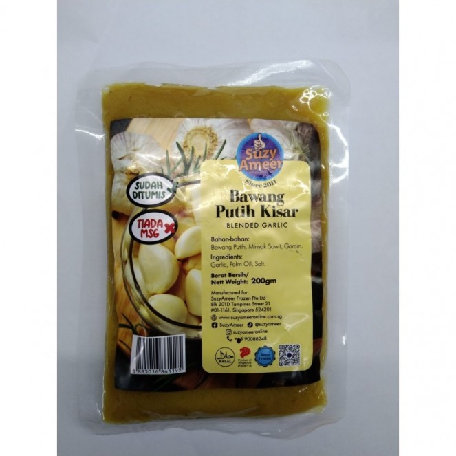 SUZYAMEER BAWANG PUTIH KISAR 200G