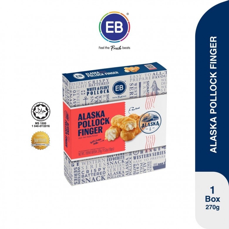 EB ALASKA POLLOCK FINGER 270G