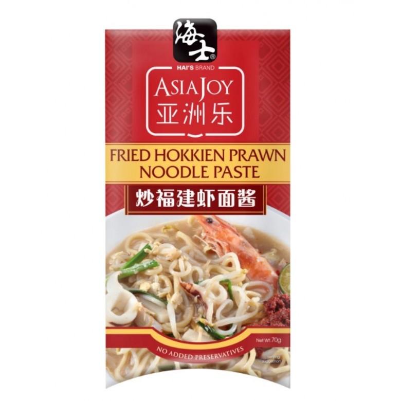 HAI'S ASIA JOY FRIED HOKKIEN PRAWN NOODLE PASTE 70G