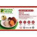 PONDOK ABANG BEEF RENDANG WITH RICE & POTATO CUTLET 300G