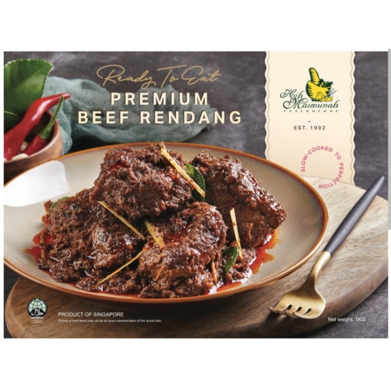 Hajah Maimunah Premium Beef Rendang 1kg