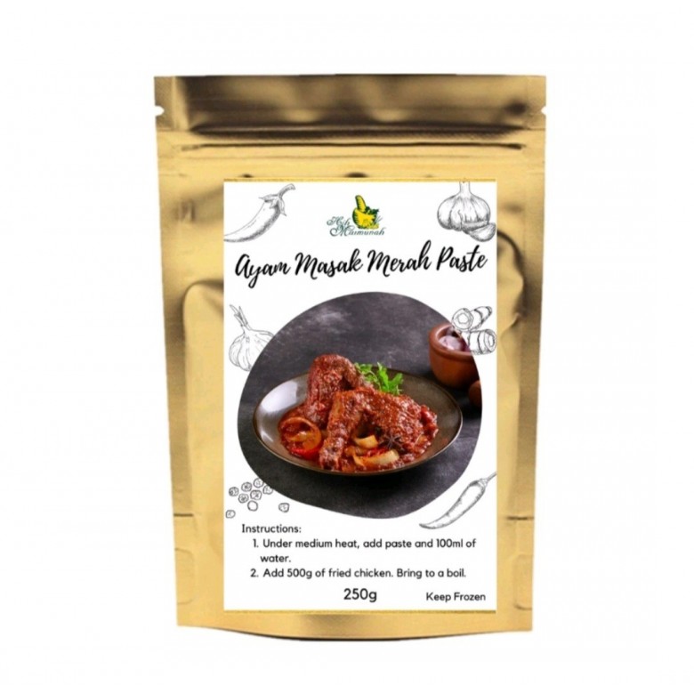 Hajah Maimunah Ayam Masak Merah Paste 250g