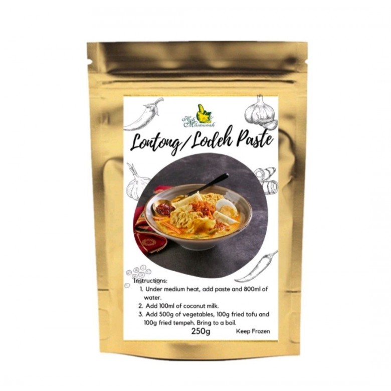 Hajah Maimunah Lontong/Lodeh Paste 250g