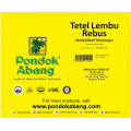 Pondok Abang Tetel Lembu Rebus 500g