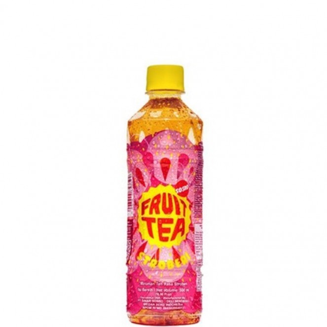 Sosro Fruit Tea Strawberry 500ml