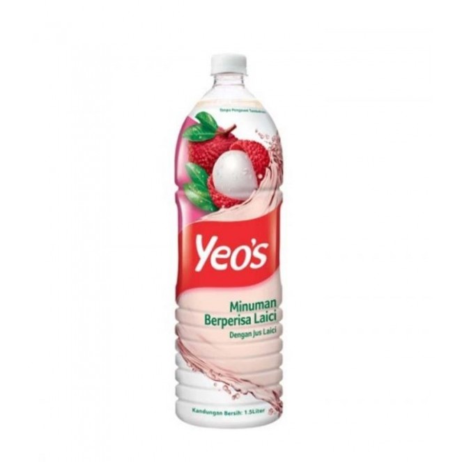 Yeo's Lychee Drink Less Sugar 1.5L