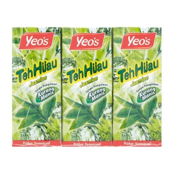Yeo's Jasmine Green Tea 6 x 250ml