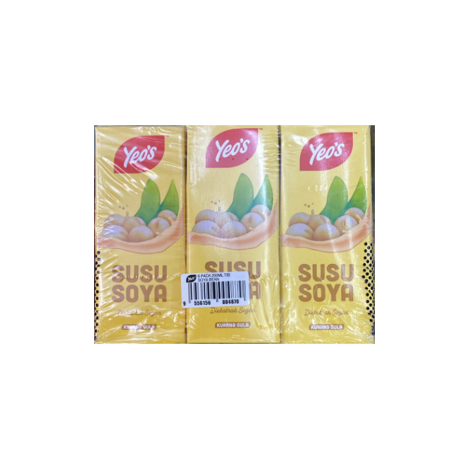 YEO'S SOYA BEAN 6 PACK 250ML