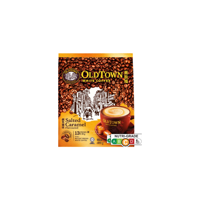 OLD TOWN WHITE COFFEE SALTED CARAMEL 13X35G