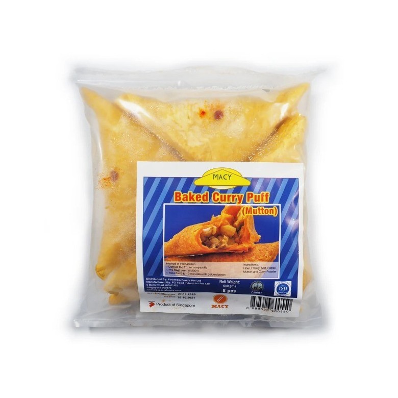 Macy, Baked Curry Puff Mutton, 600 g