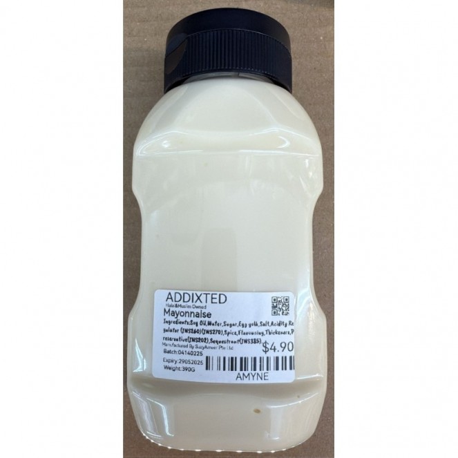 ADDIXTED MAYONNAISE 390G