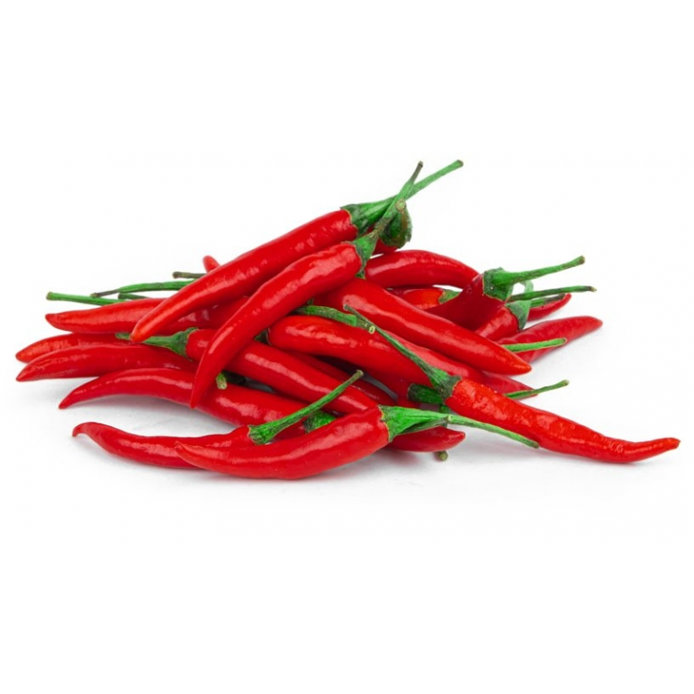 Cili Padi Merah (Red Bird's Eye Chili) Est.100g