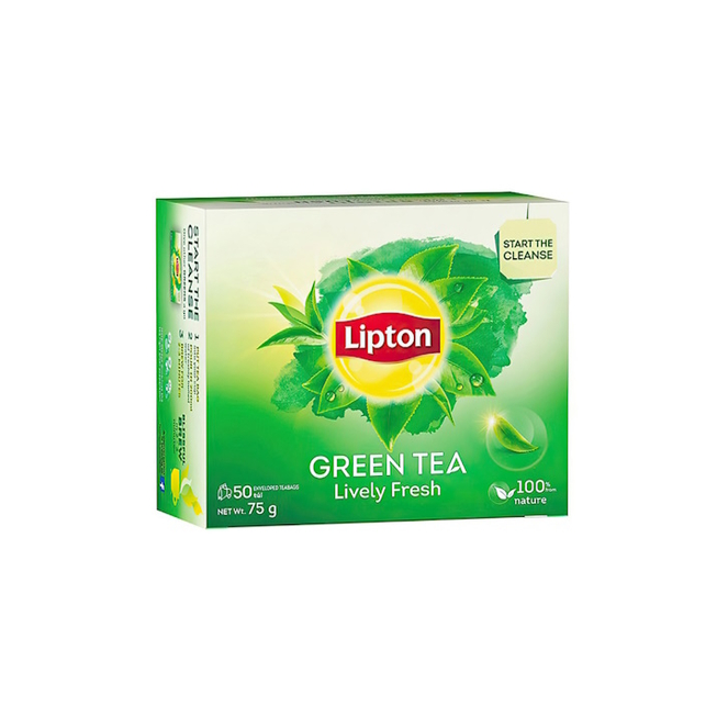 Lipton Green Tea Lively Fresh 50s