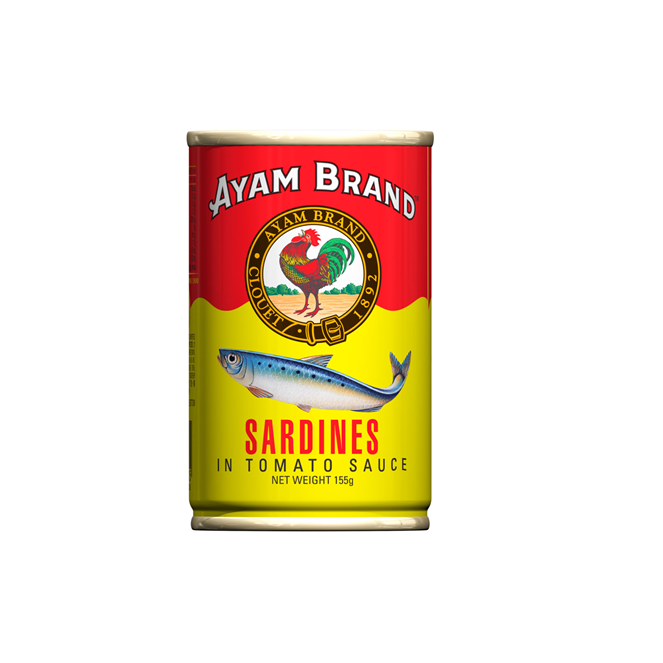Ayam Brand Sardine In Tomato Sauce 155gram