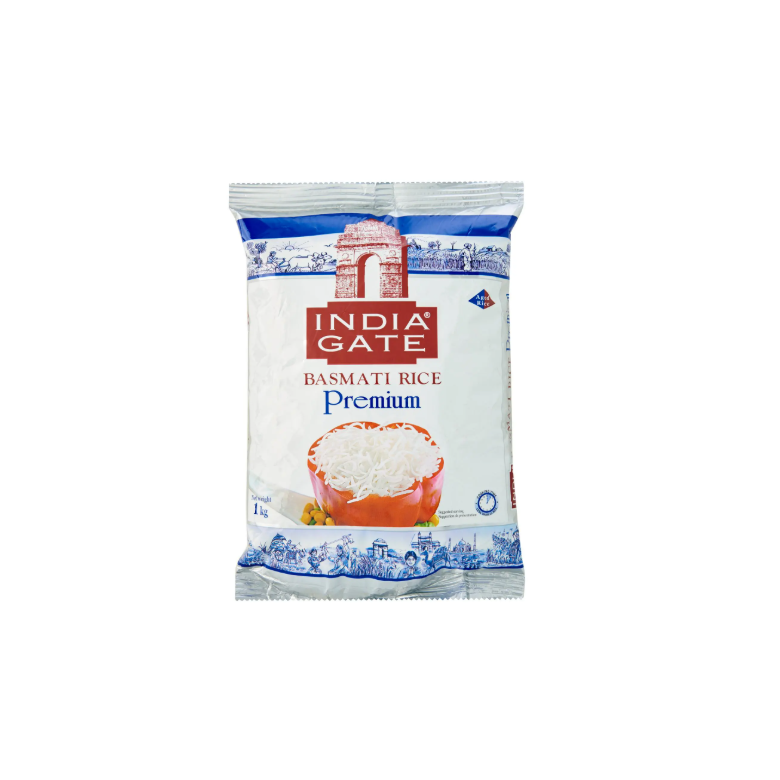 India Gate Basmati Rice Premium 1kg