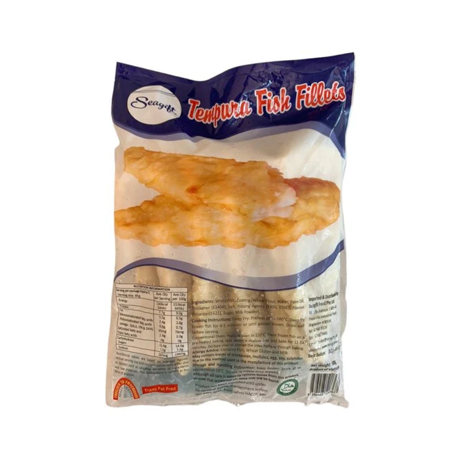 Seagift Tempura Fish Fillets 500g