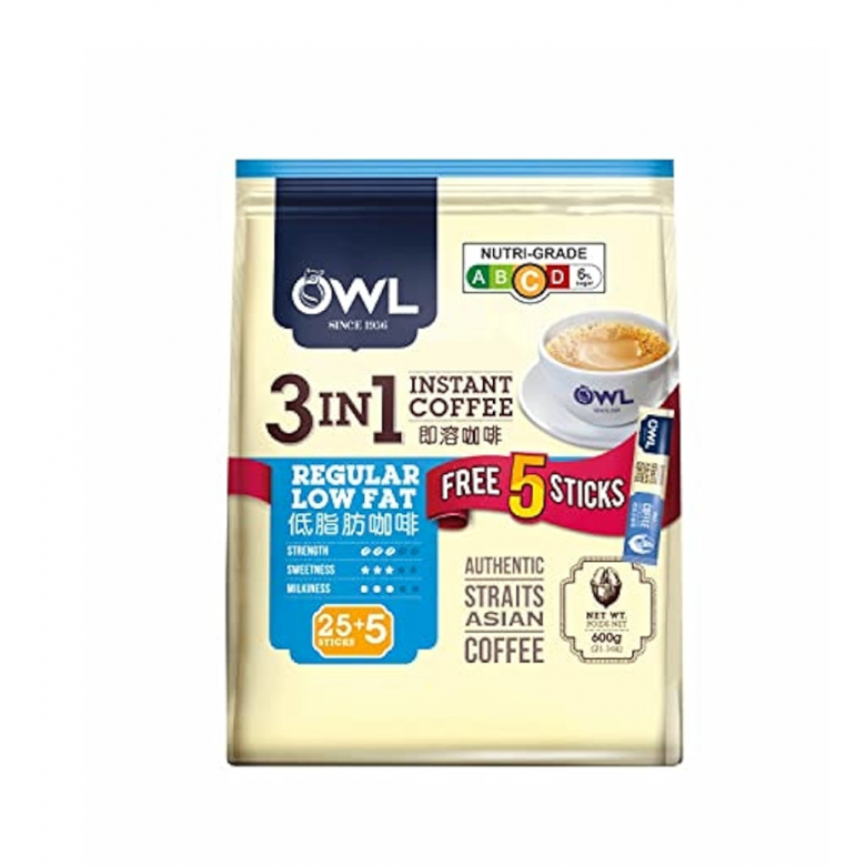 Owl Regular Low Fat 3in1 25+5s
