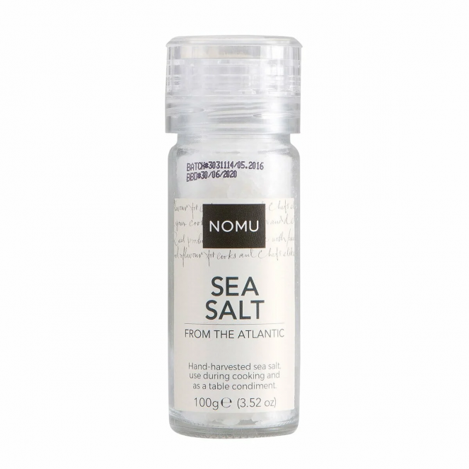 NOMU ATLANTIC SEA SALT HAND- HARVESTED 100G