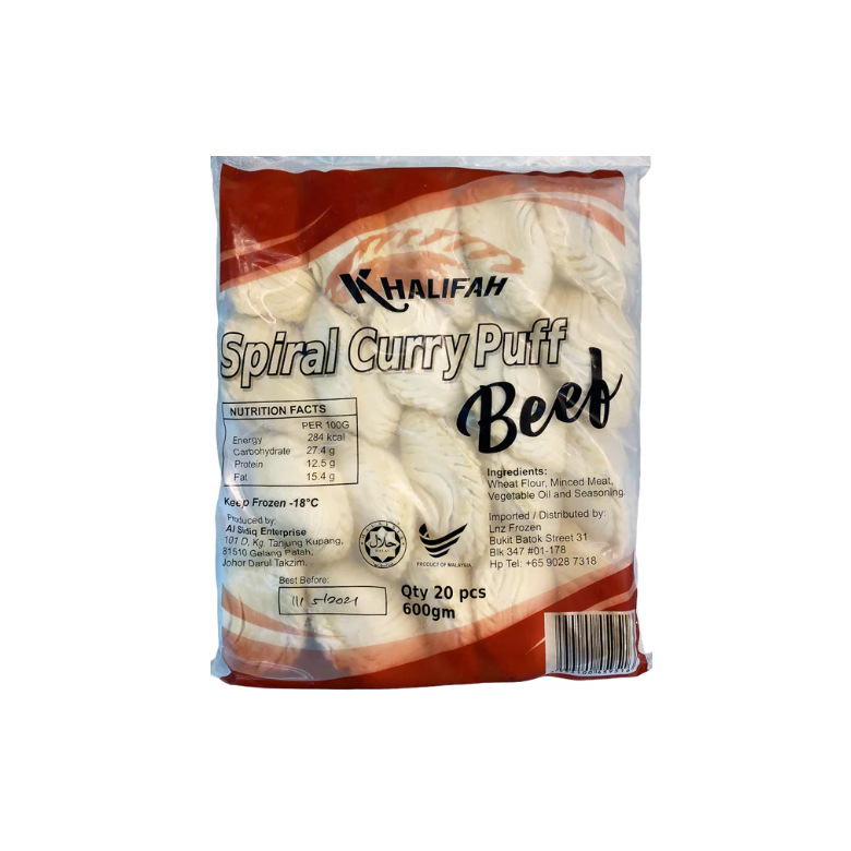 Khalifah Epok-Epok Pusar Daging 20pcs