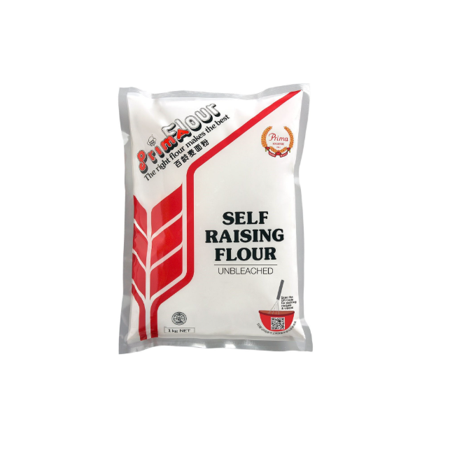 Prima Flour Self Raising Flour 1kg Net.