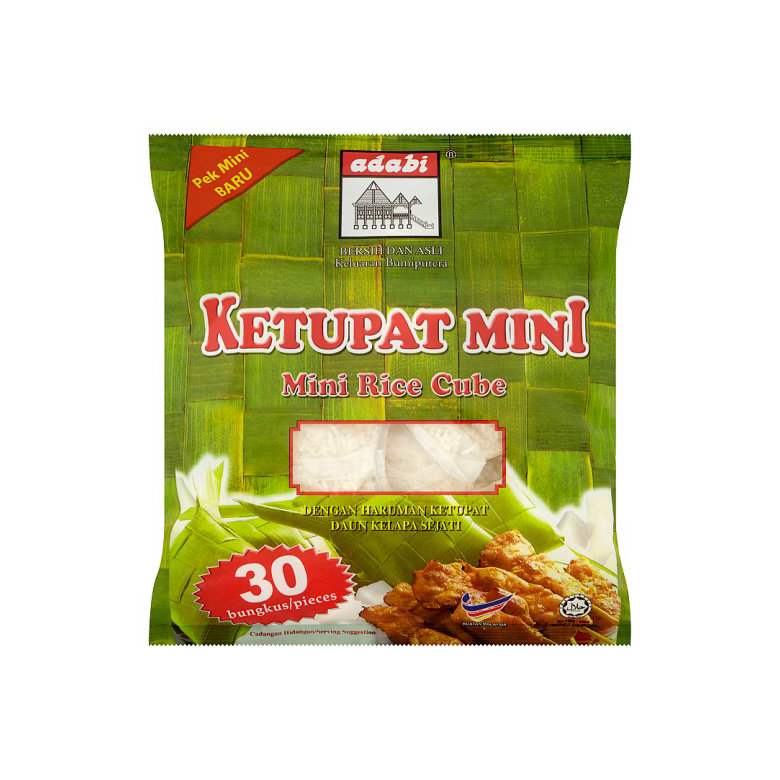 Adabi Ketupat Mini Rice Cube 30pcs