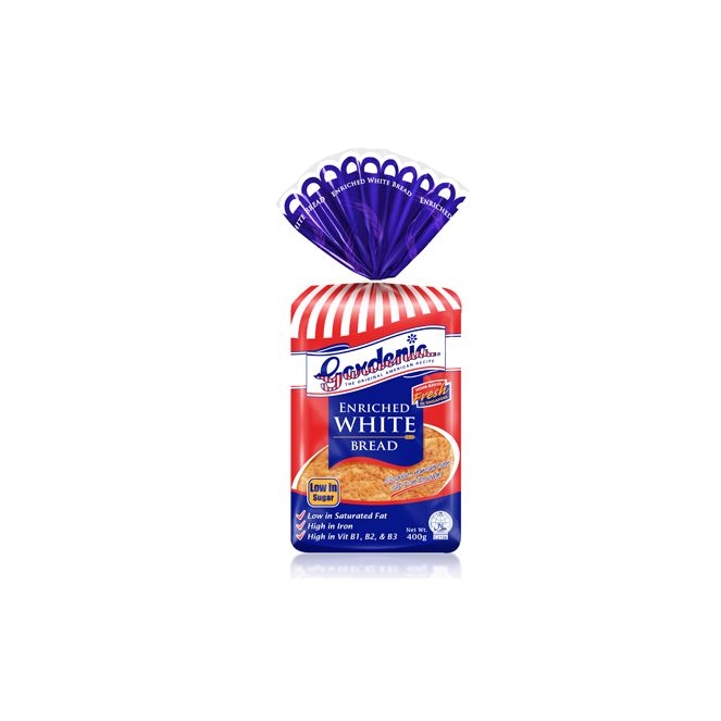 Gardenia White Bread 400g