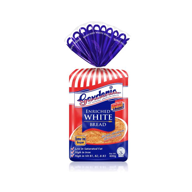 Gardenia White Bread 400g
