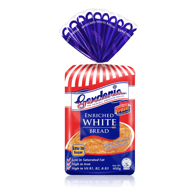 Gardenia White Bread 400g