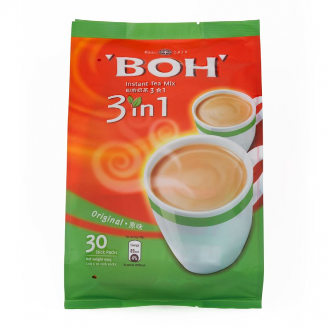 BOH 3 in 1 Instant Tea Mix 600g (20g x 30 Stick Packs)