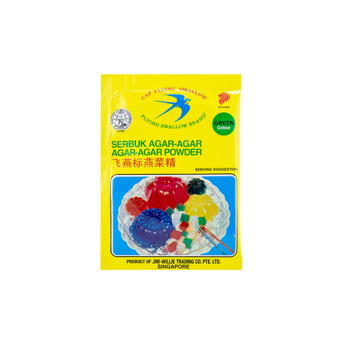 Serbuk Agar-Agar Powder Green 10g