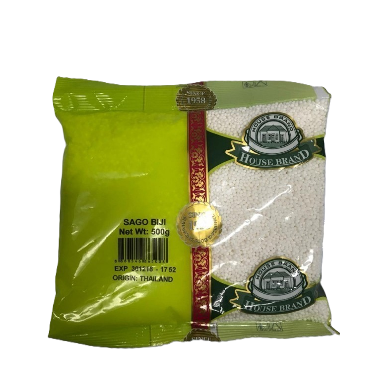 HOUSE BRAND SAGO BIJI 500G
