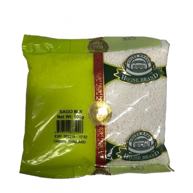 HOUSE BRAND SAGO BIJI 500G