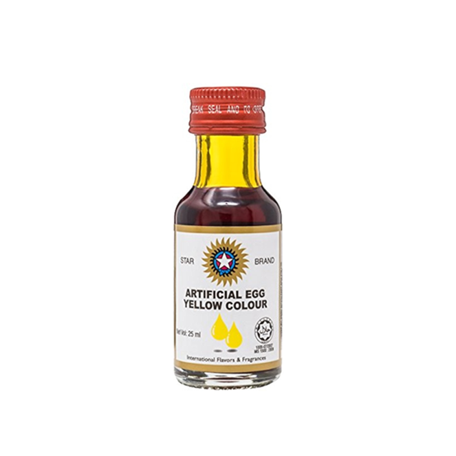 Star Brand Artificial Egg Yellow Colour Flavour 25ml