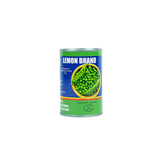 Lemon Brand Green Peas 397g