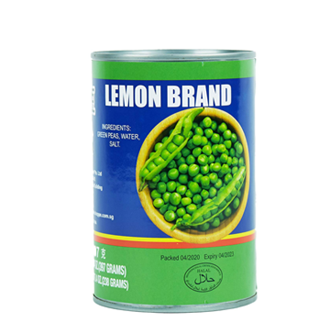Lemon Brand Green Peas 397g