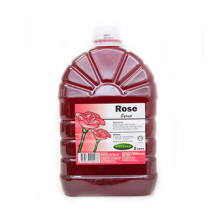Asia Farm Rose Syrup 2L