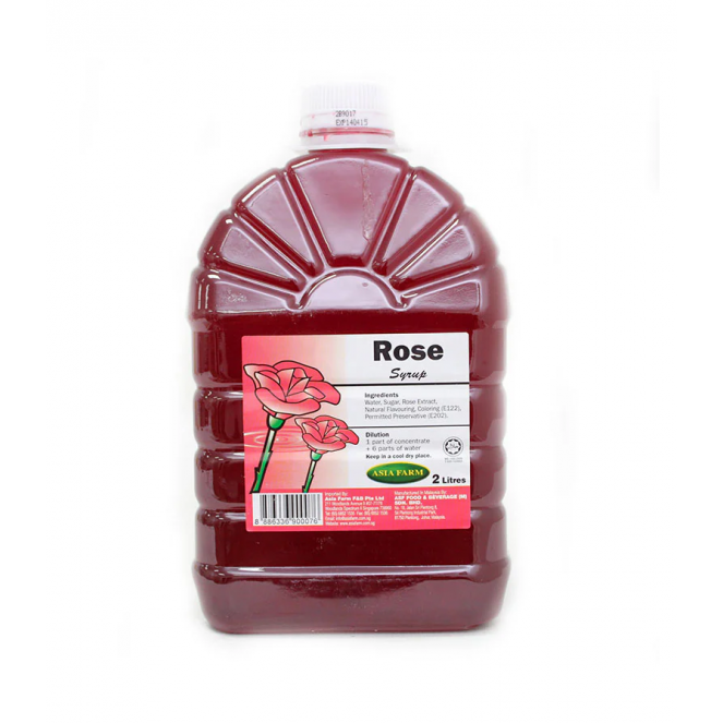 Asia Farm Rose Syrup 2L
