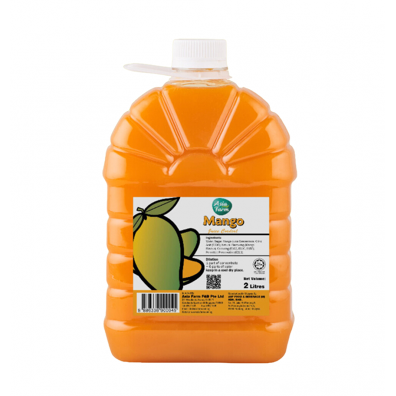 Asia Farm Mango Juice Cordial 2L