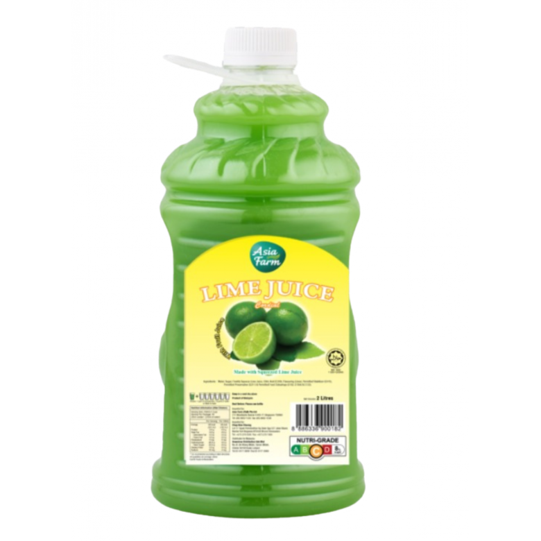 Asia Farm Lime Juice Cordial 2L