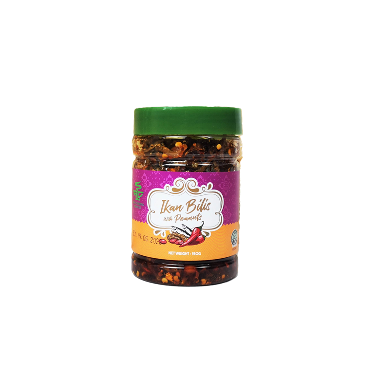 Asian Catering Services Ikan Bilis With Peanuts 150g